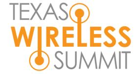 Texas wireless summit logo.