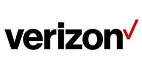 Verizon v logo on a white background.