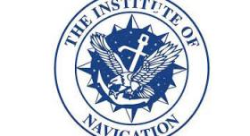 The institute of navigation logo.
