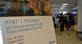 At&t ericson demonstration for the texas summit wireless.