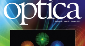 The cover of optica.